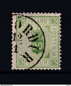 Iceland 1876 Officials 20a Used  Sc O8  15544