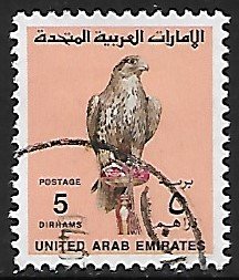 United Arab Emirates # 310 - Falcon - used....(KlBl)