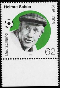 Germany 2015,Sc.#2861 MNH Birth Centenary of Helmut Schön (1915-1996)