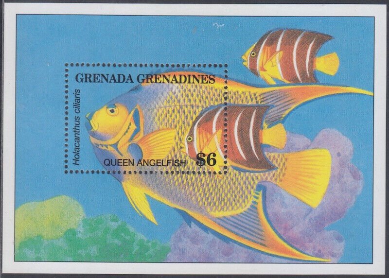 GRENADA GRENADINES Sc #1693 MNH  S/S - FISH
