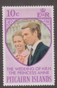 Pitcairn Islands 135 Princess Anne's Wedding Issue 1973