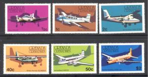 Grenada Grenadines Sc # 182-187 mint never hinged