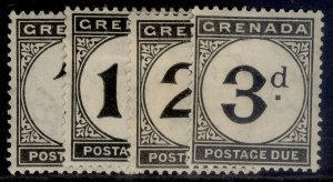 GRENADA GV SG D11-D14, complete set, M MINT. Cat £20.