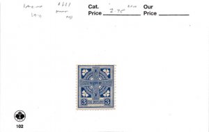 Ireland, Postage Stamp, #111 Mint NH, 1941 Coat Arms (AF)