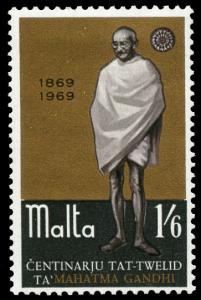 Malta 397 MNH - Gandhi