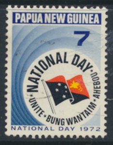 Papua New Guinea SG 224  SC# 352 Used National Day  see details and scan