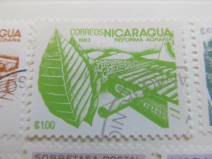 1983 Nicaragua 1cor fine used stamp A11P11F86-