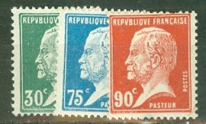 KZ: France 185-194 MNH, 195-6 mint CV $120; scan shows only a few