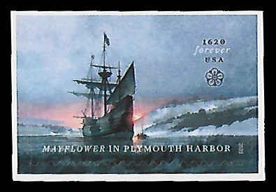 PCBstamps    US #5524 {55c)Mayflower, MNH, (5)