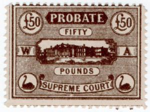 (I.B) Australia - Western Australia Revenue : Probate £50