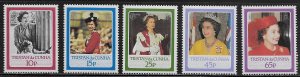 Tristan da Cunha Scott #'s 388 - 392 MNH