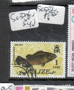 BELIZE FISH   QEII  SC 328   VFU     PP1114H