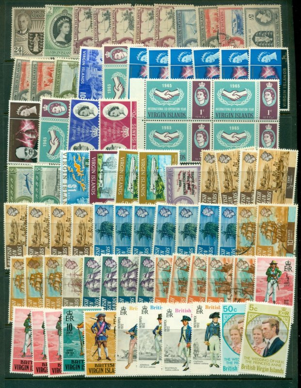 Virgin Is 1950's on Assorted oddments 3 scans