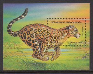 Madagascar 1189 Leopard Souvenir Sheet MNH VF