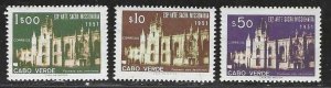 Cape Verde MNH sc# 293-5 Convent