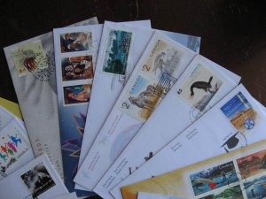 Canada FDC collection most of the year 2005, 34 FDCs in total in this lot 