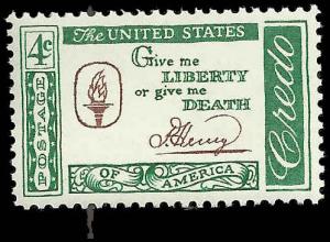 # 1144 MINT NEVER HINGED VERY MINOR GUM PROBLEM PATRICK H...