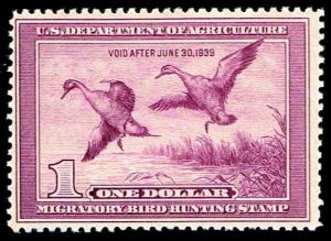 RW5 MINT FEDERAL DUCK STAMP - MOGNH - F/VF - $270.00 (ESP#6576)