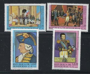 Honduras C699-702 MNH 1981 set (fe8204)