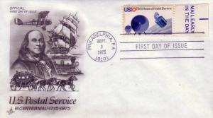 U.S. FDC Sc.# 1575 100th Anny of the Postal Service L205