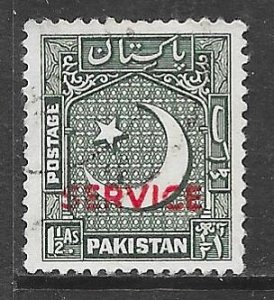 Pakistan O39: 1.5a  Star and Crescent, used, VF