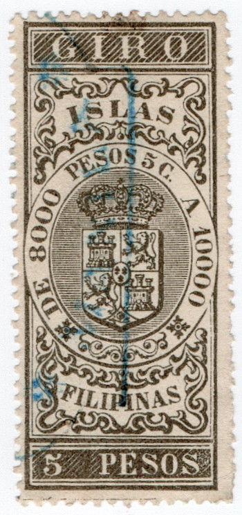 (I.B) Philippines (Spanish Colonial) Revenue : Internal Duty 5P