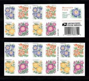 USA BOOKLET FOREVER SC# 5672-5675 MOUNTAIN FLORA - 20 S.A. MNH - PL# P1111