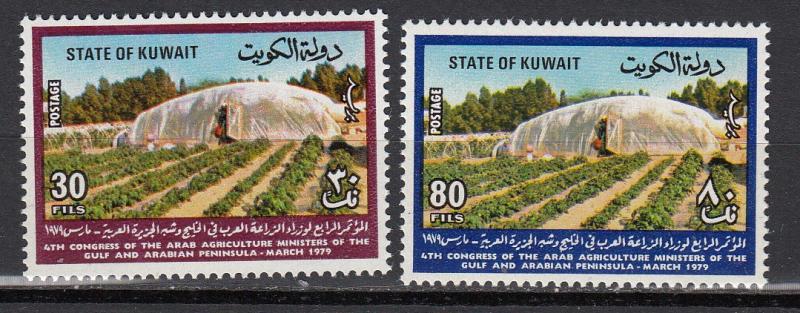 Kuwait - 1979 Agriculture Congress Sc# 780/781 - MNH (643N)