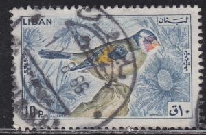 Lebanon 435 European Goldfinch 1965