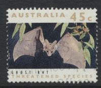 Australia SG 1313  Used  - Threatened species Ghost Bat