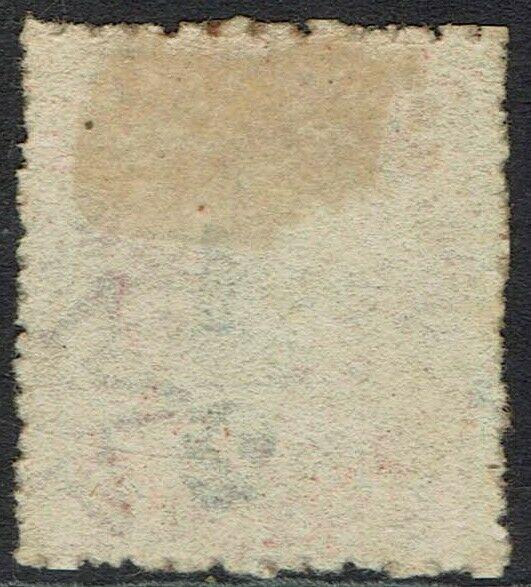 TURKS ISLANDS 1881 QV 1/2 ON 1D NO GUM 