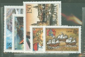 Yugoslavia #2133/2152-5  Single (Complete Set)