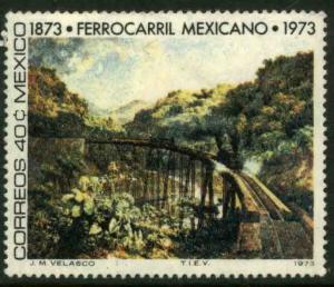 MEXICO 1050, 40cts Centenary of Mexican Railroads. MINT, NH. F-VF.