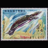 BELGIUM 1965 - Scott# B783a Turtle Set of 1 NH