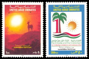 United Arab Emirates 1998 Scott #609-610 Mint Never Hinged