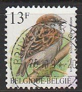 1994 Belgium - Sc 1446 - used VF - Moineau domestique