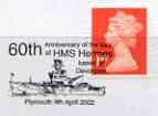 Postmark - Great Britain 2002 cover with 60th Anniversary...