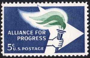 SC#1234 5¢ Alliance For Progress Issue (1963) MNH