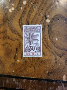 Stamps French Guinea Scott #40 h