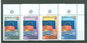 Kiribati #884-887 Mint (NH) Single (Complete Set) (Europa)