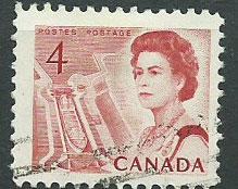 Canada SG 582 Fine  Used perf 12