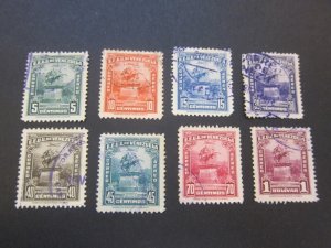 Venezuela 1940 Sc C143-44,146,149-51,153,156 FU