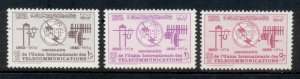 Libya 1965 ITU centenary MUH