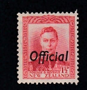 New Zealand  # O92B, Official Overprint, Mint LH, 1/3 Cat.