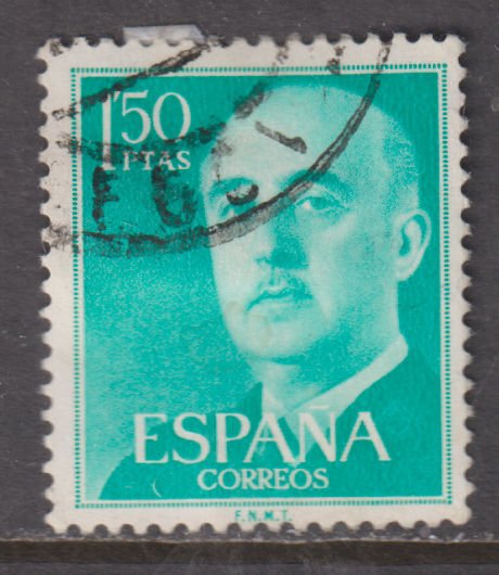 Spain 827 General Francisco Franco 1956