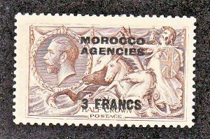 Great Britain Offices in Morocco Scott #410 MLH