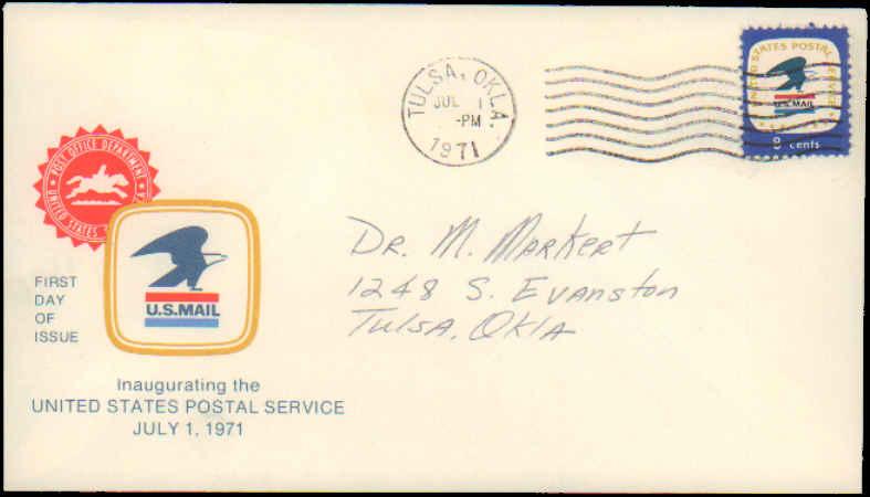 United States, Oklahoma, First Day Cover