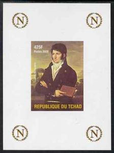 Chad 2009 Napoleon #8 Lucien Bonaparte imperf deluxe shee...