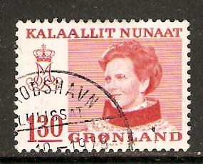 Greenland   #95  used  (1979)  c.v. $0.50