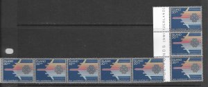 Iceland 580 MNH World Comm.  cpl. issue x 8, vf 2022 CV $19.90